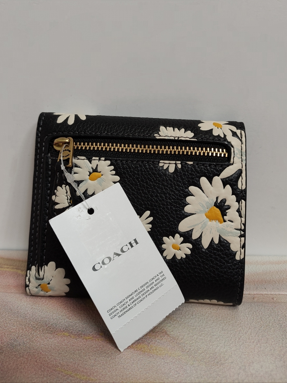 NWT Coach CS127 Wyn Small Wallet With Floral Print - Picture 6 of 13